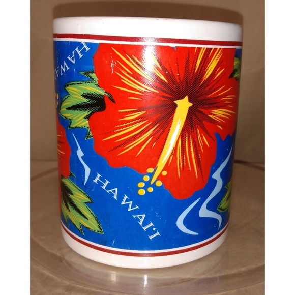 HILO HATTIE'S | Older Vintage Hawaii Hibiscus Mug | ©1996 | Good Condition - Picture 5 of 6